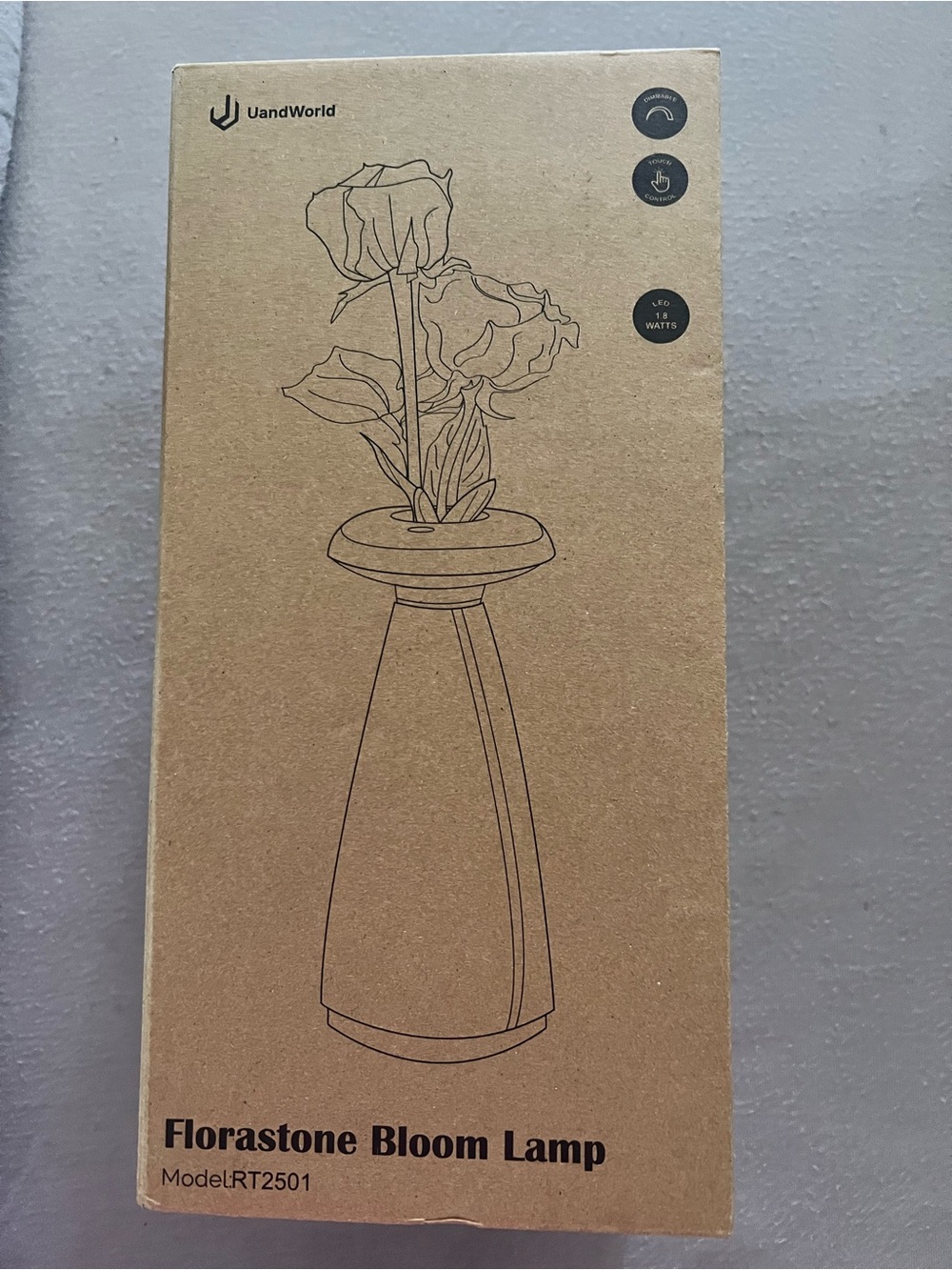 Flora stone Table Lamp